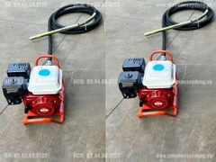 Máy đầm dùi chạy xăng lắp động cơ Niki 200 6.5HP