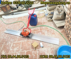 Máy đầm thước chạy điện 4m