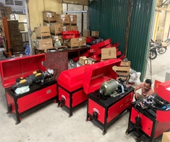 Máy duỗi cắt sắt tự động Đông Phong GT4-12 380V