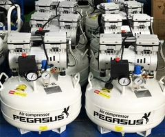 Máy nén khí Pegasus giảm âm 0.75HP TM- OF550- 40L