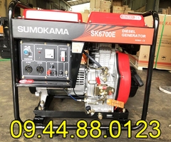 Máy phát điện chạy dầu Sumokama 5KW SK6700E