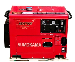 Máy phát điện chạy dầu Sumokama 5KW SK6700T Cách âm