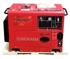 Máy phát điện chạy dầu Sumokama 6KW SK9700T Cách âm