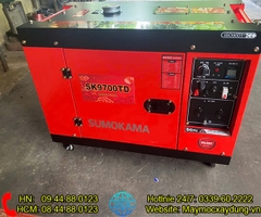 Máy phát điện chạy dầu Sumokama 6KW SK9700TD Cách âm