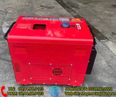 Máy phát điện chạy dầu Sumokama 6KW SK9700TD Cách âm