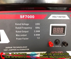 Máy phát điện chạy xăng Super Fighter 5.5KW SF7000