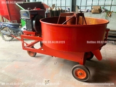Máy trộn bê tông cưỡng bức 590 Lít lắp đầu nổ D15