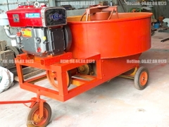 Máy trộn bê tông cưỡng bức 590 Lít lắp đầu nổ D15