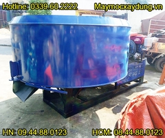 Máy trộn bê tông cưỡng bức cầu ô tô 2000 Lít lắp đầu nổ D35