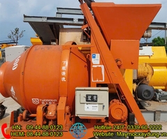 Máy trộn bê tông JZC400 gầu trượt