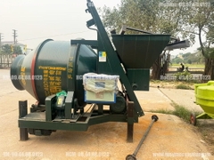 Máy trộn bê tông JZC400 gầu trượt
