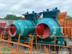 Máy trộn bê tông JZC550 gầu trượt