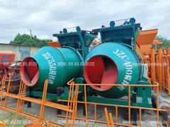 Máy trộn bê tông JZC550 gầu trượt