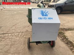 Máy trộn bê tông 350L không động cơ