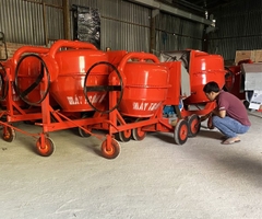Máy trộn bê tông 480L lắp động cơ 3KW