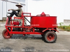 Máy trộn bê tông tự hành 3 bao 3 bánh
