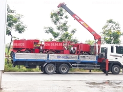 Máy trộn bê tông tự hành 3 bao 3 bánh