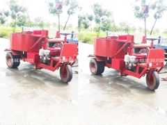 Máy trộn bê tông tự hành 3 bao 3 bánh