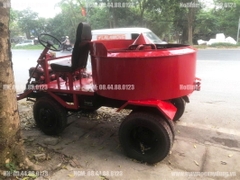 Máy trộn bê tông tự hành 6 bao