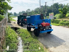 Máy trộn bê tông tự hành 9 bao