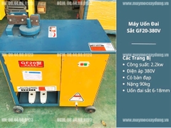Máy uốn đai sắt GF20 380V