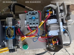 Máy uốn sắt thủy lực Nikipro Phi 25 220V