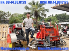 Máy xoa đôi Conmec CRTN-836H Mâm 1 mét Honda GX690 24HP