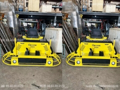 Máy xoa nền đôi Dynamic 1.2 mét QUM-96HA lái thủy lực Động cơ Rato R-999 36HP