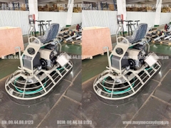 Máy xoa nền đôi Niki 1.2 mét động cơ Rato R-999 36HP