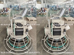 Máy xoa nền đôi Niki 1 mét động cơ LiFan 2V78F-3 27HP