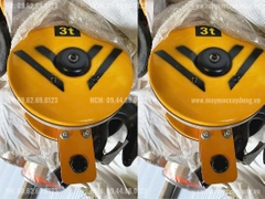 Móc cẩu pa lăng cáp điện 3 tấn