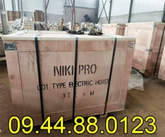 Pa lăng cáp điện Niki 3 tấn 6m