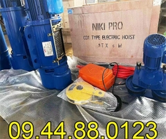 Pa lăng cáp điện Niki 3 tấn 6m