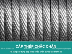Pa lăng cáp điện chống cháy nổ Trung Quốc 1 tấn