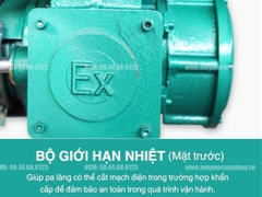 Pa lăng cáp điện chống cháy nổ Trung Quốc 2 tấn