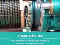 Pa lăng cáp điện chống cháy nổ Trung Quốc 2 tấn