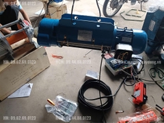 Pa lăng cáp điện Trung Quốc CD1 1 tấn 24m