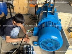 Pa lăng cáp điện Trung Quốc 5 tấn 12m CD1 380V