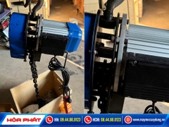 Pa lăng xích điện Bison 2 tấn 6m 220V lắp con chạy điện