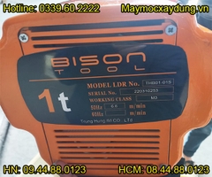 Pa lăng điện xích cố định 1 tấn 6m HHBB01-01 220V