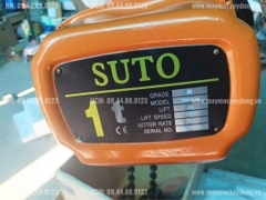 Pa lăng xích điện cố định 1 tấn 6m HHBB01-01 380V