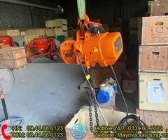 Pa lăng xích điện cố định Kento 2 tấn 6m HHBB02-02 380V