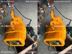 Pa lăng xích điện cố định 2 tấn 6m HHBB02-02 380V
