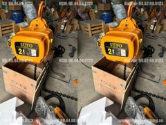 Pa lăng xích điện cố định 2 tấn 6m HHBB02-01 380V