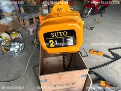 Pa lăng xích điện cố định 2 tấn 6m HHBB02-02 380V