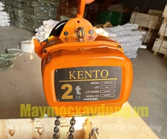 Pa lăng xích điện cố định Kento 2 tấn 6m HHBB02-01 380V