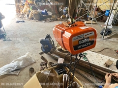 Pa lăng xích điện cố định Hitachi 500kg 6m 1/2LH