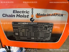 Pa lăng xích điện cố định Hitachi 500kg 6m 1/2LH