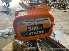Pa lăng xích điện cố định Hitachi 500kg 6m 1/2LH
