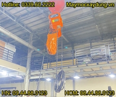 Pa lăng xích điện cố định Kento 0.5 tấn 6m HHBB0.5-01 380V